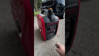 Predator 2000W Super Quiet Generator PredatorGenerator Generator HarborFreight HuntingSeason Go [upl. by Corney]