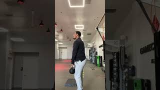 1Arm Contralateral KB Deficit Reverse Lunge [upl. by Aniger]