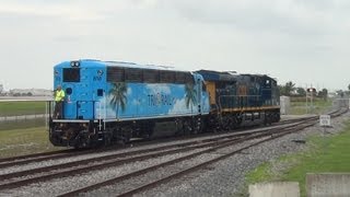 HD TriRail Special on the Florida East Coast Railway  September 2013 [upl. by Seiden]