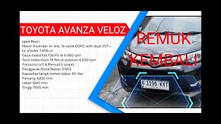 Toyota Grand New Avanza Veloz 15 AT  Review Lengkap Black Edition [upl. by Laenahtan]