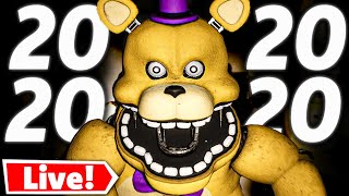 SCARIEST FNAF Free Roam 20202020 LIVE  500K SUBS LIVE [upl. by Naihr271]