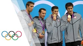 Michael Phelps Final London 2012 Race  Mens 4 x 100m Medley  London 2012 Olympic Games [upl. by Jose47]