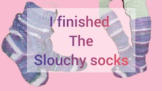 WE HAVE FINISHED SOCKS [upl. by Mcdermott640]