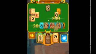 Pyramid Solitaire Saga Level 195 [upl. by Gladwin]