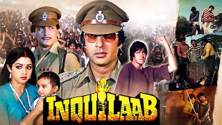 Inquilaab 1984  Amitabh Bachchan Sridevi  80s Iconic Classic Hindi Action  Full Movie [upl. by Metabel348]