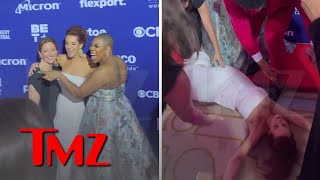 MSNBCs Stephanie Ruhle Falls Hard at White House Correspondents AfterParty  TMZ [upl. by Nagiam766]