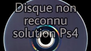 Comment faire pour reconnaître un disque sur PS4  solution [upl. by Aicilif45]