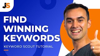 Amazon Keyword Research  How to Use Jungle Scout  Keyword Scout 2023 [upl. by Ojytteb]