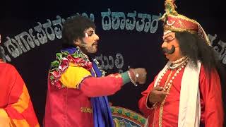 Yakshagana  Banatha bangar  25  Navoor Gangadhara shetty amp Kodapadavu Hasya [upl. by Eiknarf]