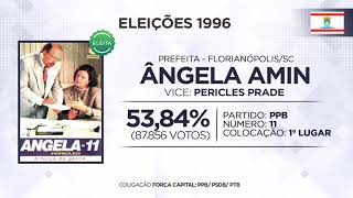 Ângela Amin  Jingle Eleições 1996  FlorianópolisSC [upl. by Aubin]