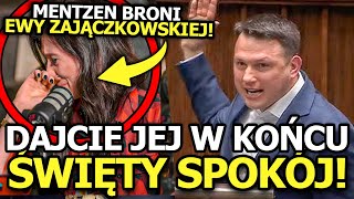 SŁAWOMIR MENTZEN BRONI EWY ZAJĄCZKOWSKIEJ I OSKARŻA TRZASKOWSKIEGO O OSZUSTWO POLITYCZNE [upl. by Anele]