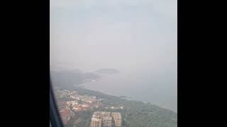 beautiful landing at goa dabolim airport [upl. by Zirtaeb]