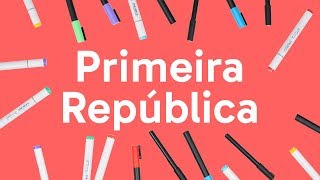 PRIMEIRA REPÚBLICA O QUE CAI NO VESTIBULAR  HISTÓRIA  QUER QUE DESENHE [upl. by Asoral240]