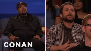 Ice Cube Vs Charlie Day  CONAN on TBS [upl. by Aliemaj]