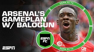 What should Arsenal do with Folarin Balogun  ESPN FC [upl. by Eerized613]