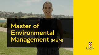 Master Of Environmental Management MEM [upl. by Ysac]