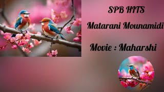 Matarani Mounamidi Song  Maharshi Movie spbhits spbalasubramaniamsongs  by MadhaviPradeep [upl. by Acinoev]