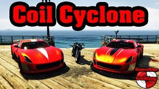 GTA5  Coil Cyclone Full Upgrade  Review NEW Legendary Motorsports VEHICLE 141 [upl. by Ettenot]