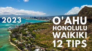 Hawaii Travel Guide 2023 Oahu with 12 Awesome Travel Tips [upl. by Anifad]