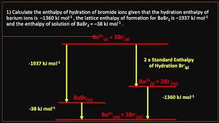 Enthalpies of Solution and Hydration Questions [upl. by Aihseuqram]