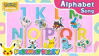 Pokémon Alphabet Song J to R  Pokémon Primers  Original Kids Song  Pokémon Kids TV [upl. by Antebi192]