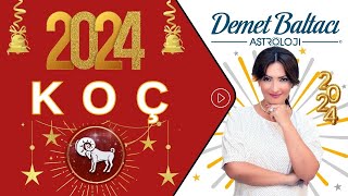 Koç Burcu 2024 Yıllık Burç Yorumları Astrolog Demet Baltacı ile Astroloji haberler burçlar [upl. by Junko]