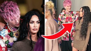 AWKWARD Megan Fox Snubs MGK Red Carpet Kiss After This [upl. by Niltyak]