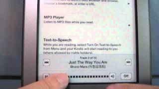 play mp3 on kindle touch [upl. by Riccardo891]