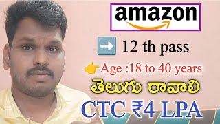 Amazon Work From Home  Salary ₹45000😍  💻 ఇస్తాము  Home Jobs [upl. by Catton]