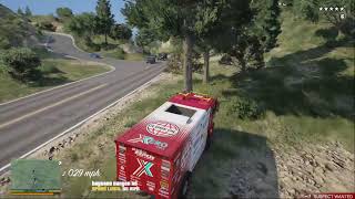 LIVE GTA V  Enzo Ferrari Testing Realistic Handling mod [upl. by Orling]