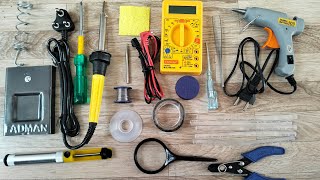 Soldering iron kit unboxing  FADMAN 60watt soldering iron combo pack unboxing [upl. by Averil571]