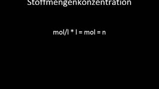 Chemisches Rechnen Teil 2 Konzentrationen berechnen mit Festtoffen [upl. by Gintz461]