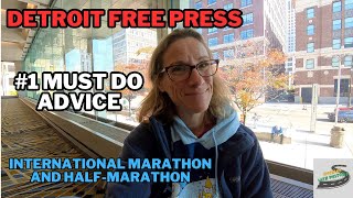 The most important advice for the Detroit Free Press Marathon [upl. by Adnaerb]