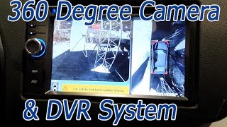 360 Degree Camera System with DVR Installed [upl. by Bussy756]