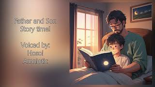 Father and Son bond over a bedtime story ASMR [upl. by Enyallij]