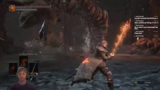 Dark Souls 3 Killing Worm The Long Way  Carthus Sandworm [upl. by Licna]