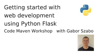 Getting started with web development using Python Flask [upl. by Ahseya561]