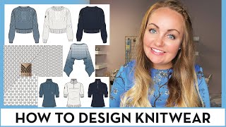 How to design knitwear amp create knitwear patterns in AI  fashion secrets [upl. by Athalee]