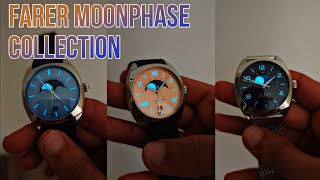 Reviewing the New Farer Moonphase Collection [upl. by Willabella]