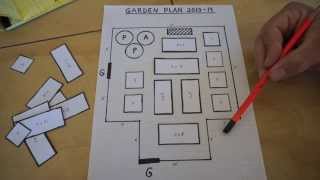 Garden Planner  low tech modular way to plan your garden area [upl. by Eittocs813]