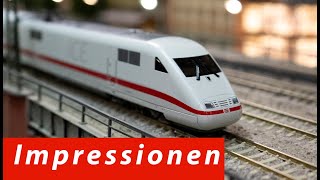 ICE 1 und CNL quotSiriusquot in voller Länge  Modellbahn AG der GHO Berlin [upl. by Azile]