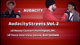 Lil Mosey Concert Huntington NY Lil Tecca Interview Sauve FIGHT AT END [upl. by Odareg]