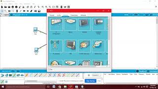 Star topology simulation using cisco packet tracer cisco ciscopackettracer [upl. by Iny464]