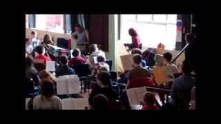 Kathryn Tickell demonstrates the Northumbrian Pipes to the NYO [upl. by Ayt]