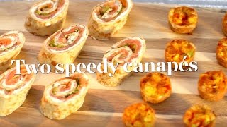 Two speedy canapé recipes ready in 30 minutes [upl. by Meaghan904]