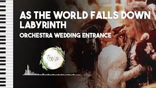 Labyrinth As the World Falls Down  Orchestra Wedding Version by Tie The Note [upl. by Arahsat871]