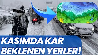 SOĞUK HAVA DALGASI GELİYOR KAR NEREDE VAR [upl. by Yanal367]