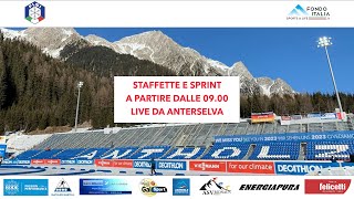 Biathlon Camp Ita e Coppa Italia Fiocchi  Staffette e Sprint  ANTERSELVA [upl. by Rubetta343]