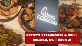 Best Steak In Raleigh 2024  Perry’s Steakhouse amp Grill  Best Raleigh Restaurants [upl. by Schlessel]