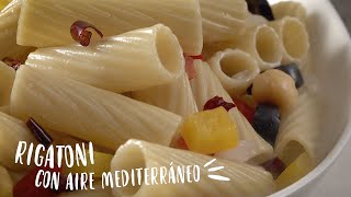 Rigatoni con aire mediterráneo [upl. by Nnylcaj]